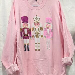 Pink Nutcracker Adult Sweatshirt